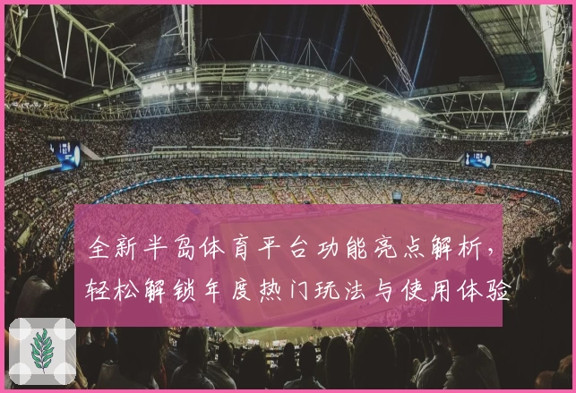 全新半岛体育平台功能亮点解析,轻松解锁年度热门玩法与使用体验